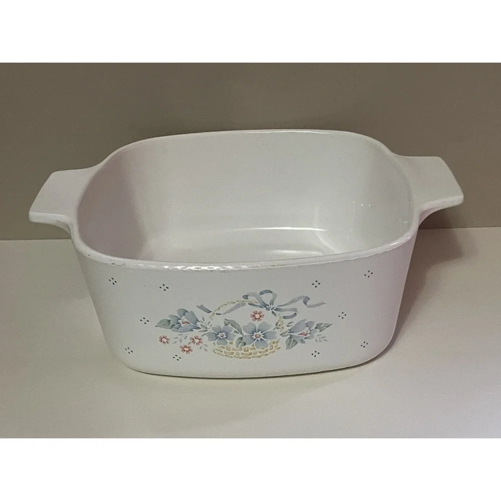 Vintage Corning Ware Country Cornflower Casserole Dish A-1 1/2-B - NO LID - 1.5L